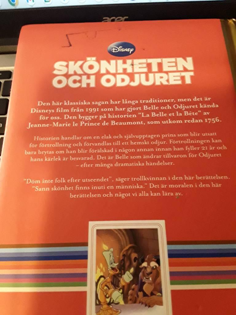 Sk&ouml;nheten och odjuret. Bok + cd