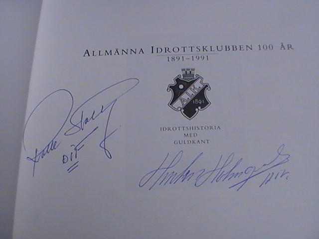 Allm&auml;nna idrottsklubben 100 &aring;r : 1891-1991 : idrottshistoria med guldkant