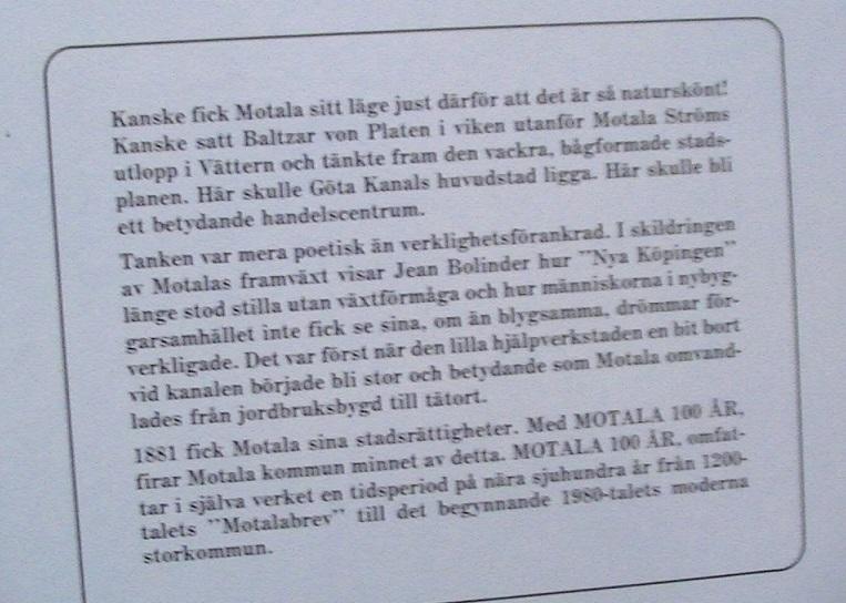 Motala 100 år