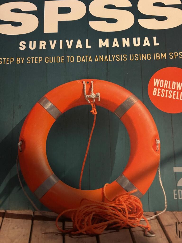 SPSS survival manual - a step by step guide to data analysis using IBM SPSS