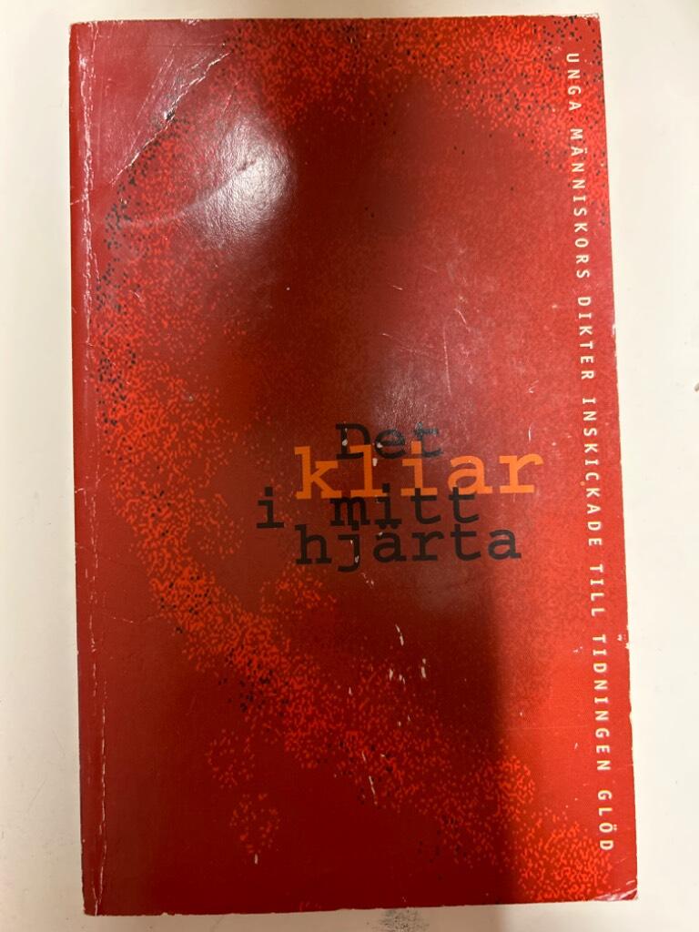 Det kliar i mitt hjärta : unga människors dikter inskickade till tidningen Glöd