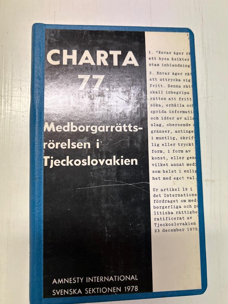 Charta 77 : medborgarr&auml;ttsr&ouml;relsen i Tjeckoslovakien