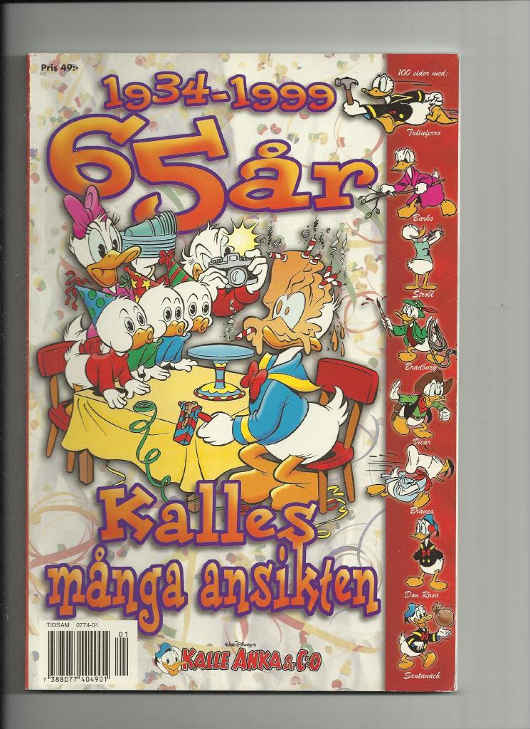 Kalles m&aring;nga ansikten