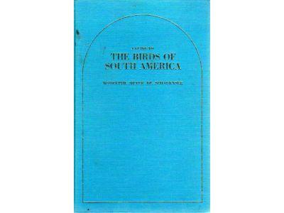 A guide to the birds of South America