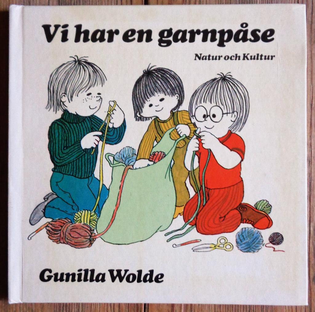 Vi har en garnpåse