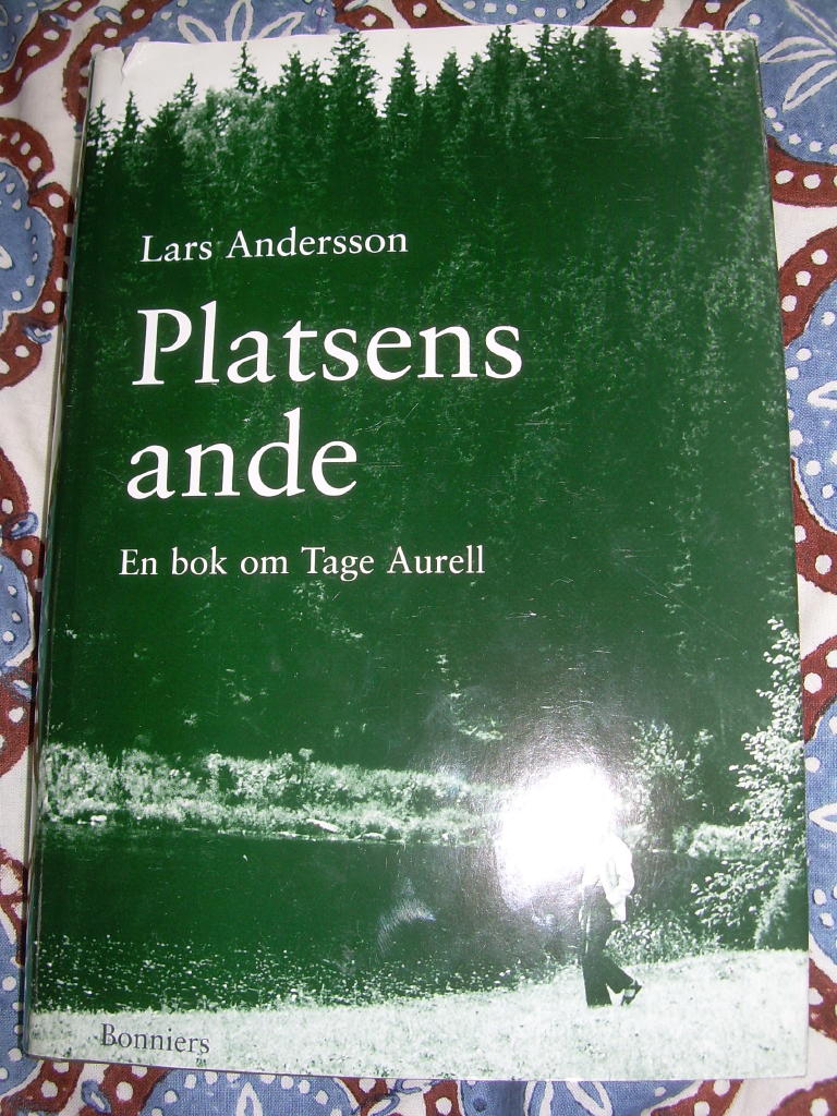 Platsens ande : en bok om Tage Aurell