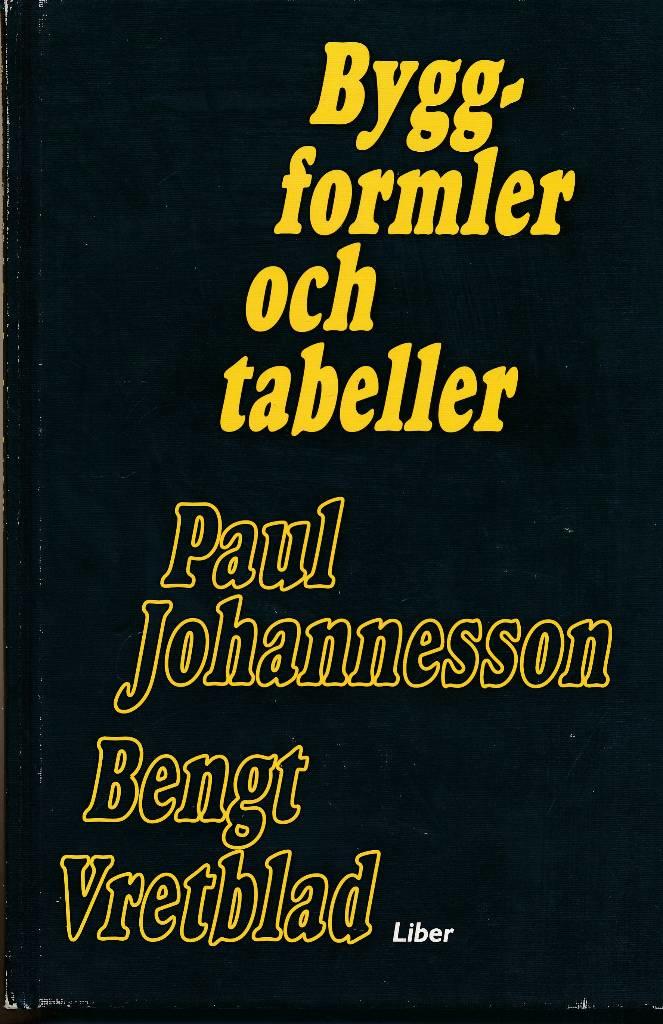 Byggformler och tabeller