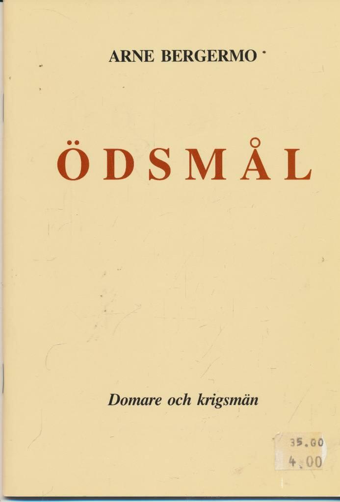&Ouml;dsm&aring;l