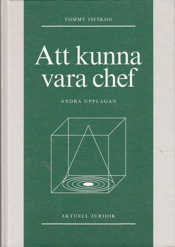 Att kunna vara chef