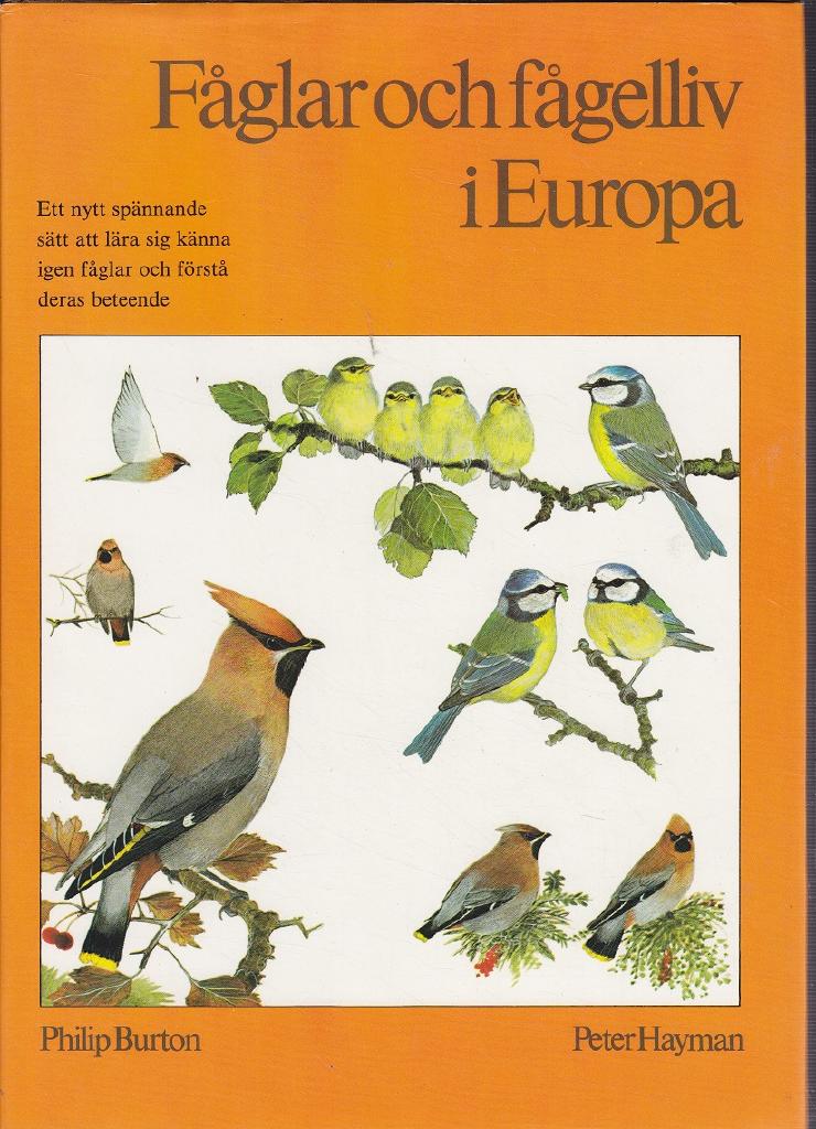 Fåglar och fågelliv i Europa : ett nytt spännande sätt att lära sig känna igen fåglar och förstå deras beteende