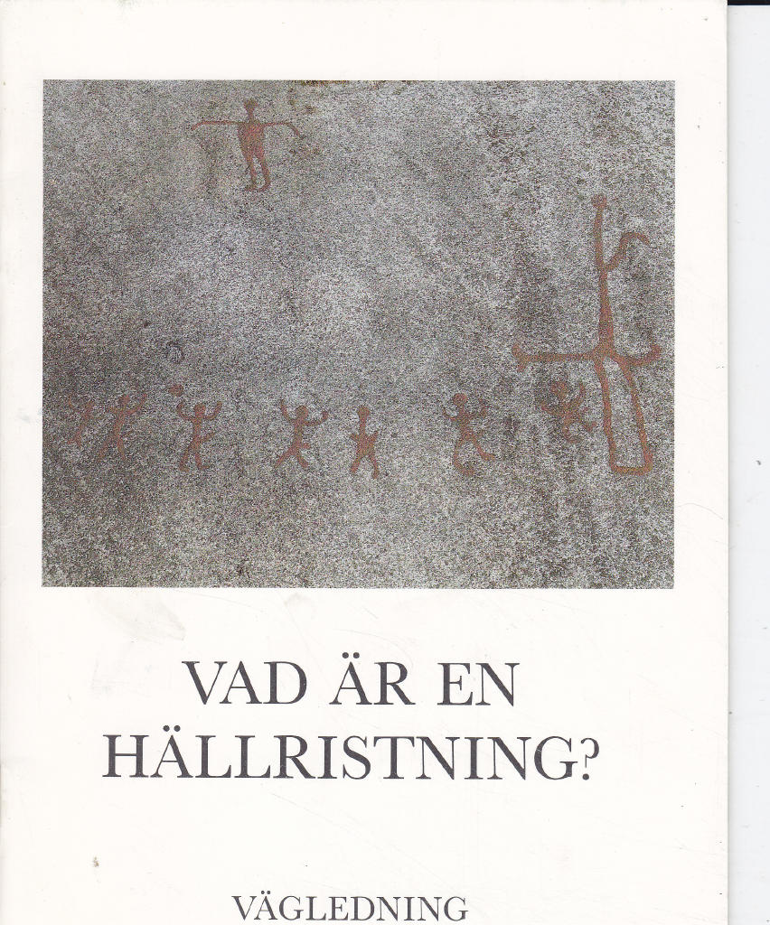 Vad är en hällristning? : vägledning