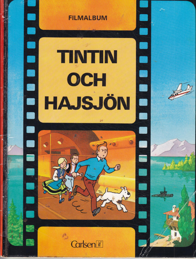 Tintin och hajsj&ouml;n - filmalbum