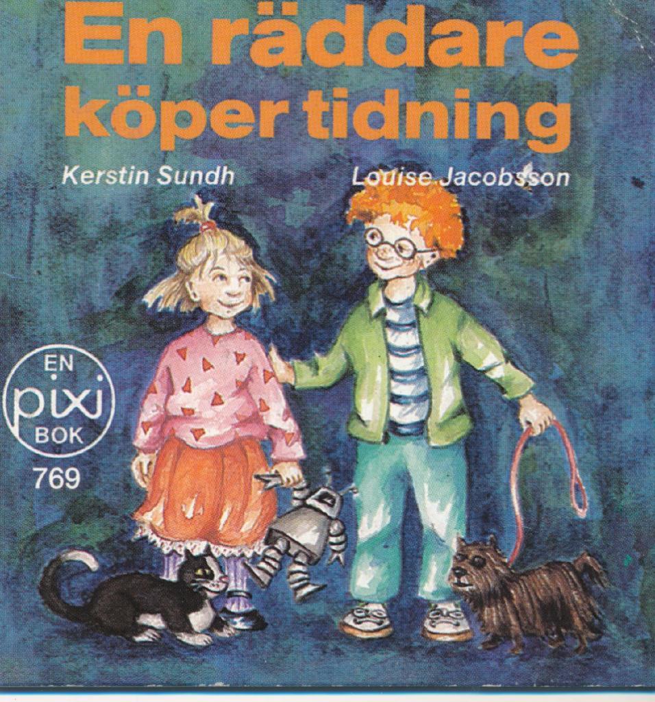 En r&auml;ddare k&ouml;per tidning
