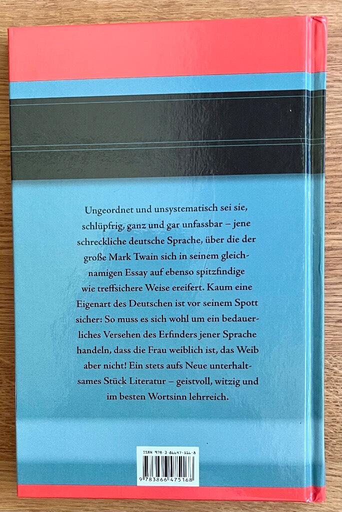 Die schreckliche deutsche Sprache - Englisch-Deutsch
