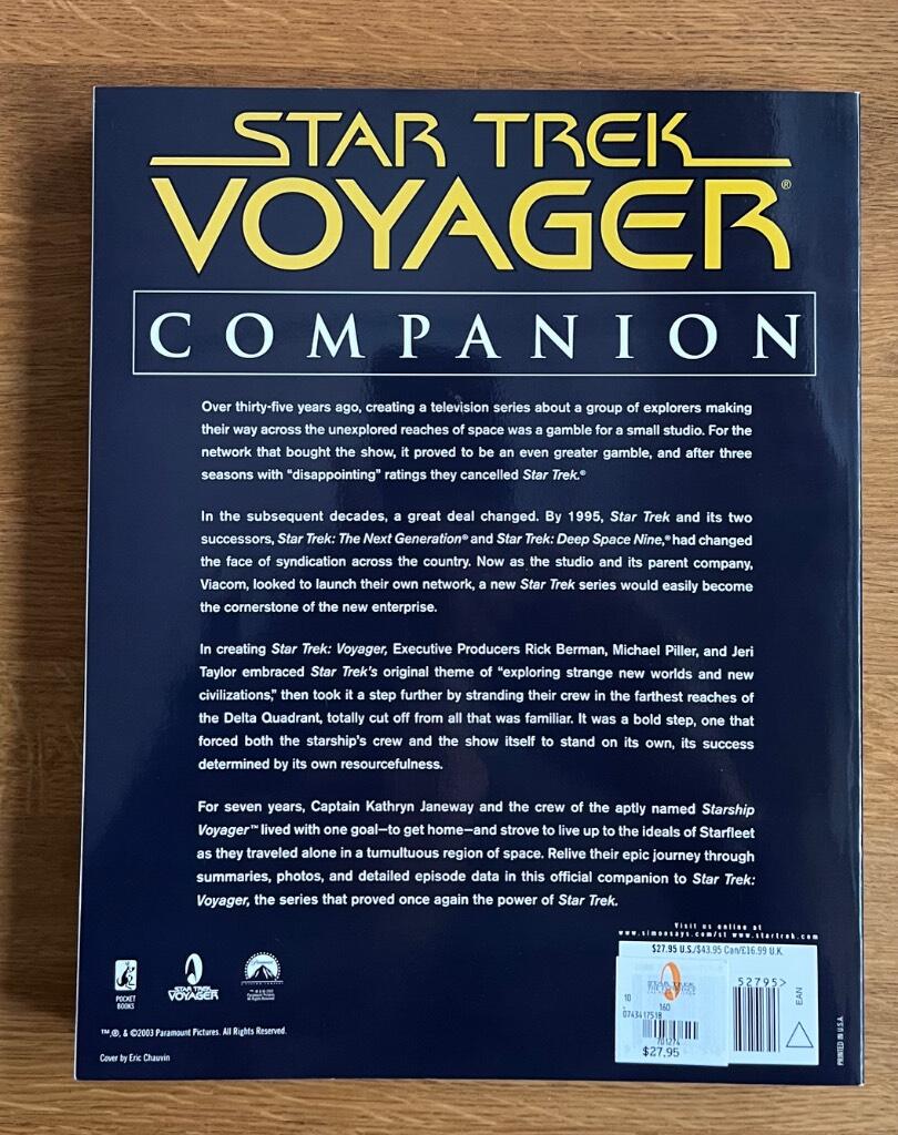 Star Trek Voyager companion