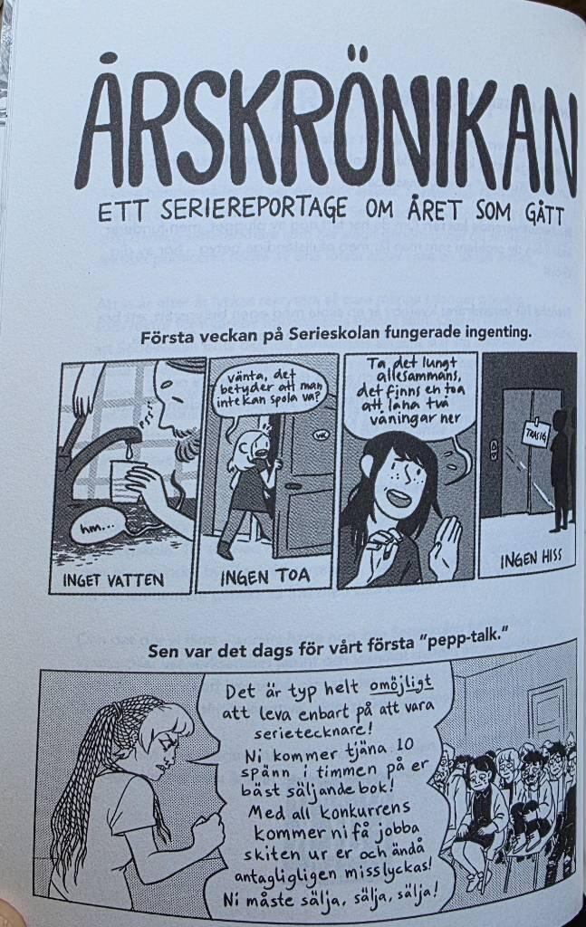 Nu &auml;r det jul igen p&aring; Serieskolan ..