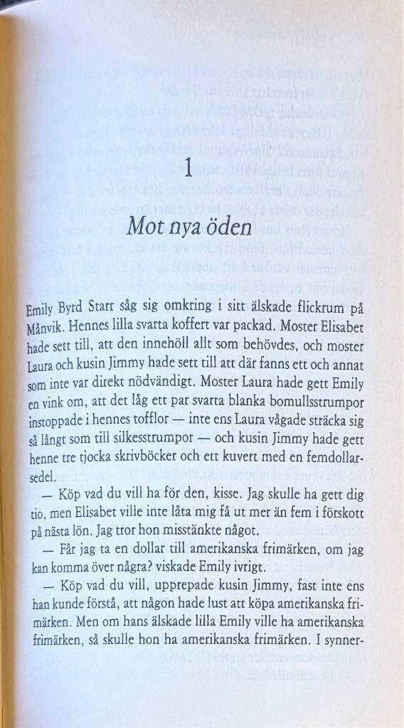 Emily p&aring; egna v&auml;gar