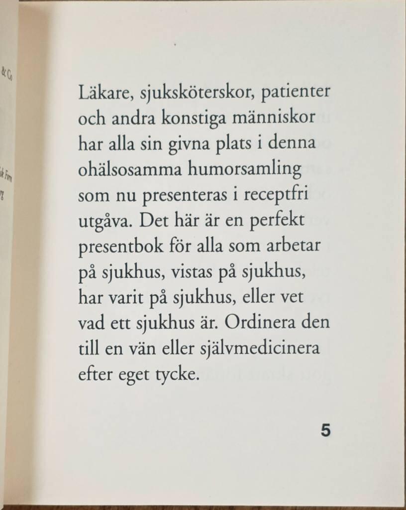 Lilla boken med sjukhushumor