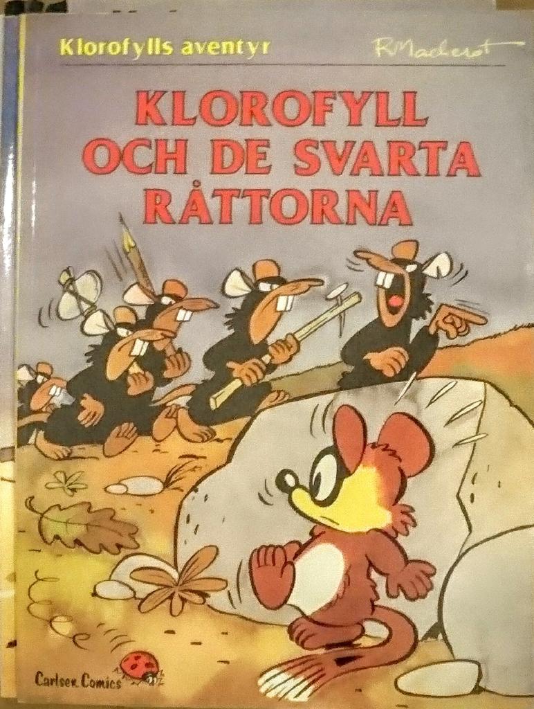 Klorofyll och de svarta r&aring;ttorna