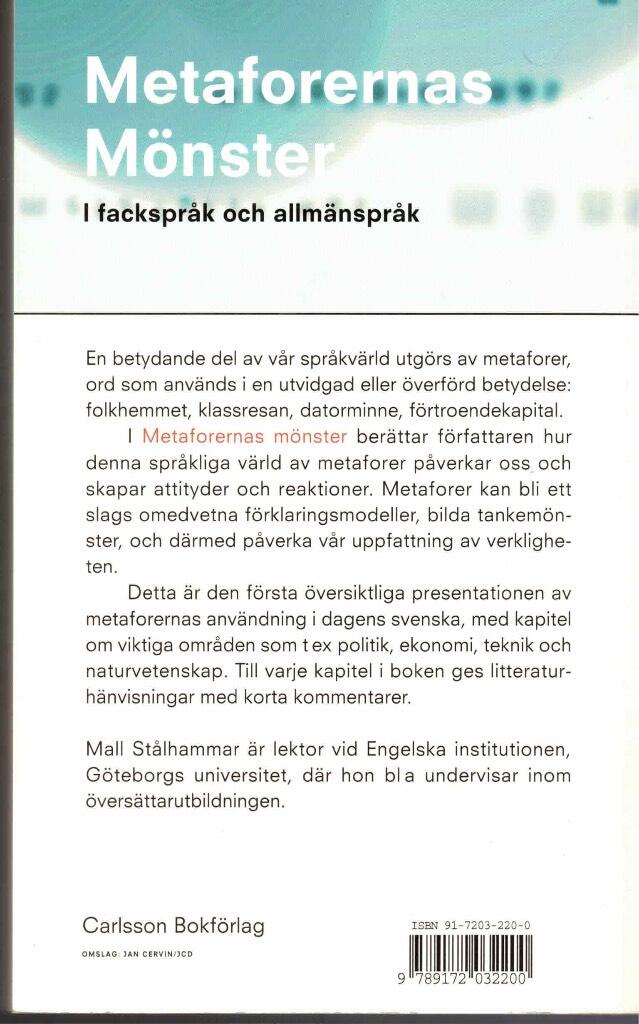 Metaforernas m&ouml;nster