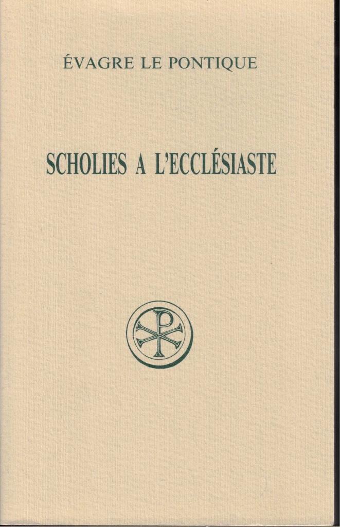 Scholies &agrave; l'Eccl&eacute;siaste