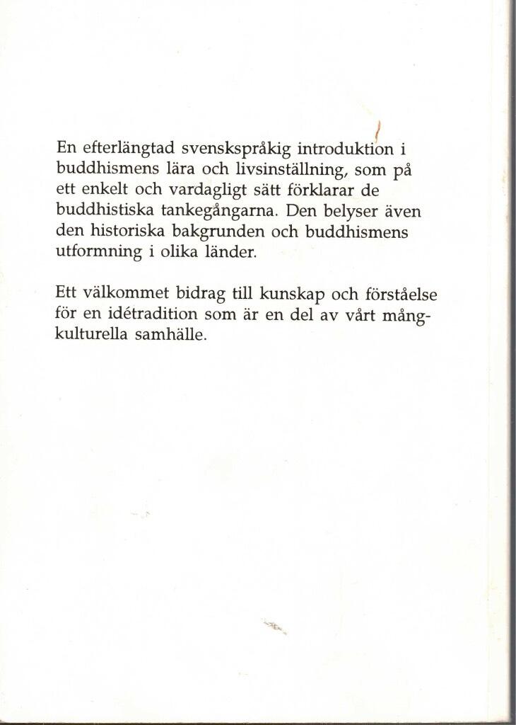 Buddha : hans liv och lära