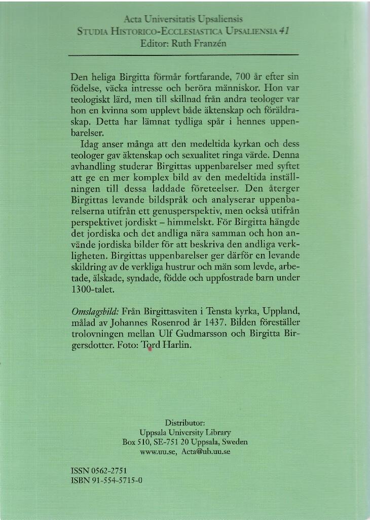 Hustru och man i Birgittas uppenbarelser