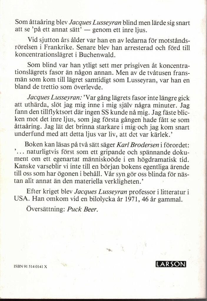Och det blev ljus