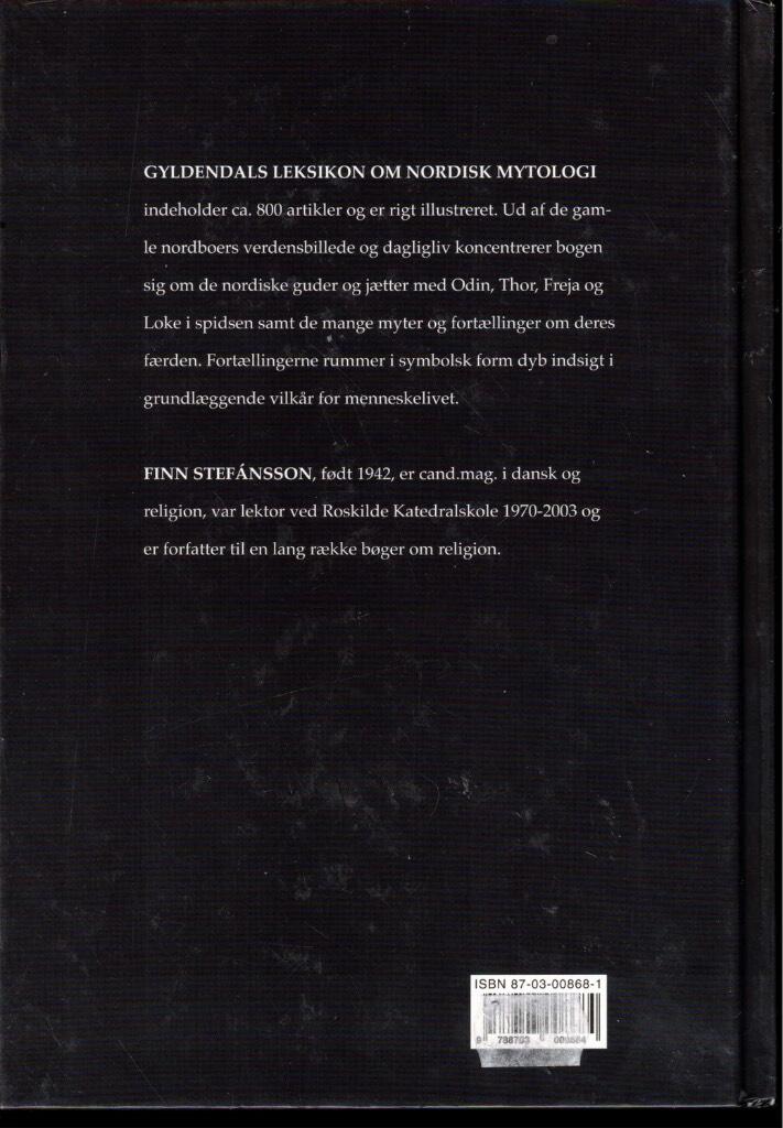 Gyldendals leksikon om nordisk mytologi