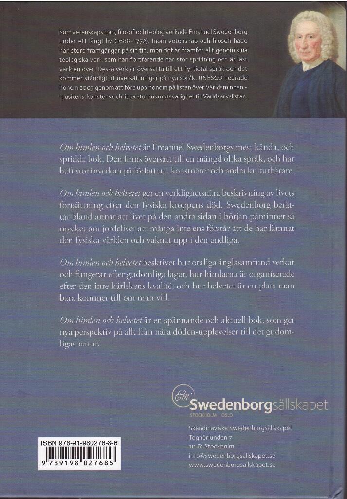 Om himlen och dess under och om helvetet enligt vad jag h&ouml;rt och sett