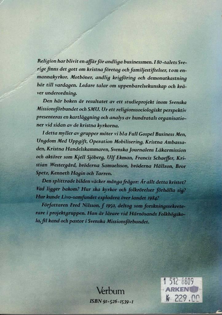 Parakyrkligt : om business och b&ouml;n i Sverige