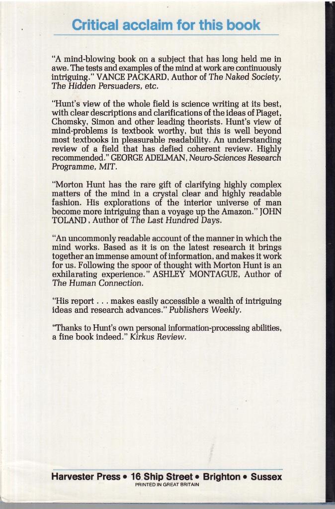 The universe within : a new science explores the human mind