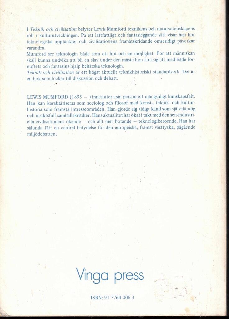 Teknik och civilisation