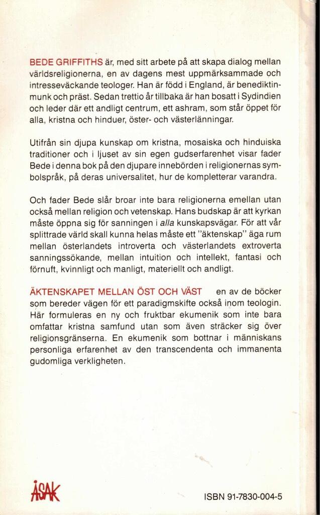 &Auml;ktenskapet mellan &ouml;st och v&auml;st