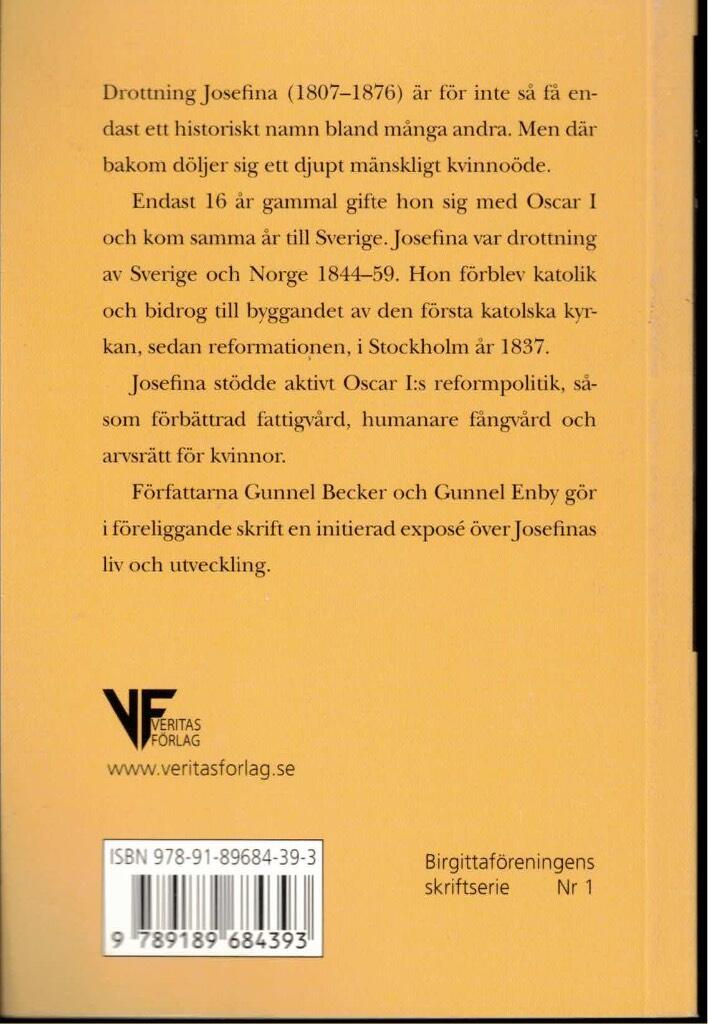 Josefina : drottning av Sverige och Norge