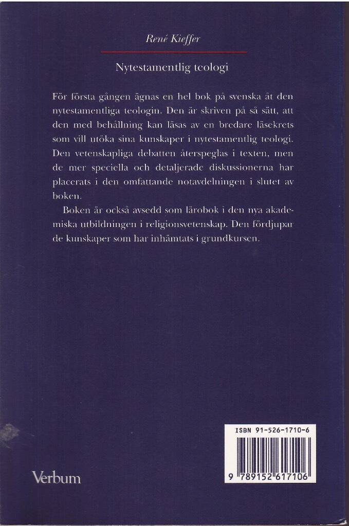 Nytestamentlig teologi