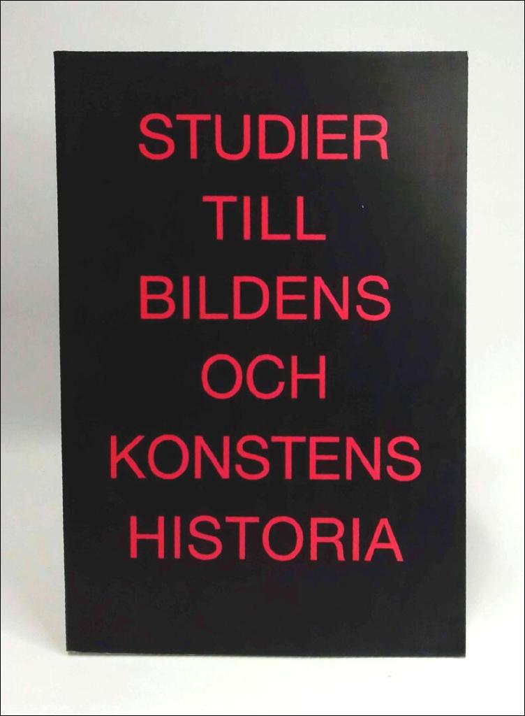 Studier till bildens och konstens historia
