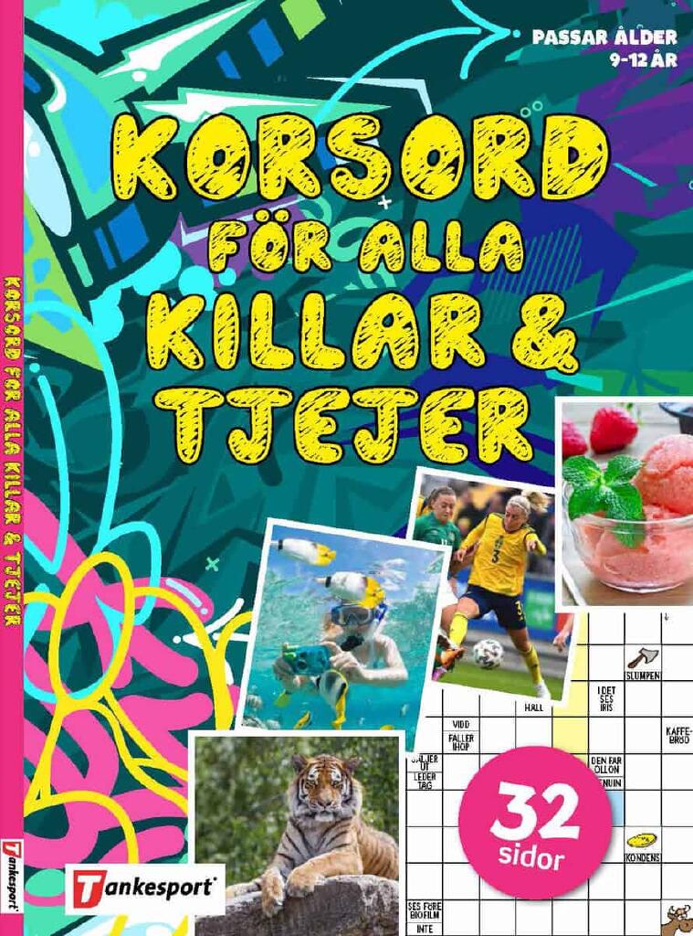 Korsord f&ouml;r alla killar & tjejer