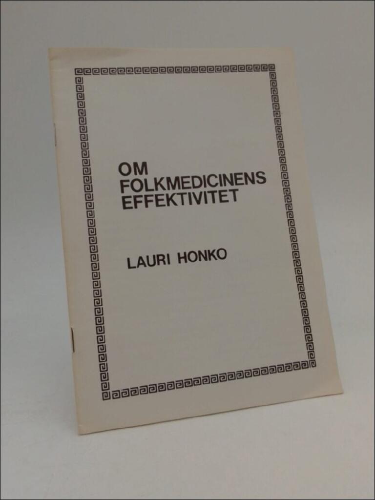 Om folkmedicinens effektivitet