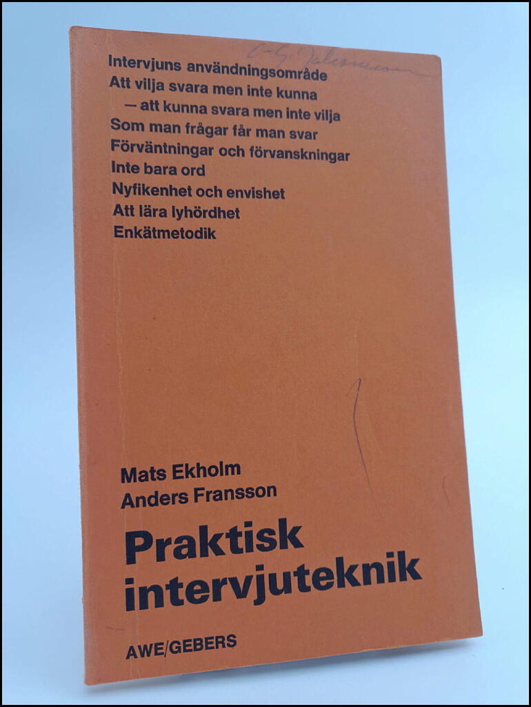 Praktisk intervjuteknik
