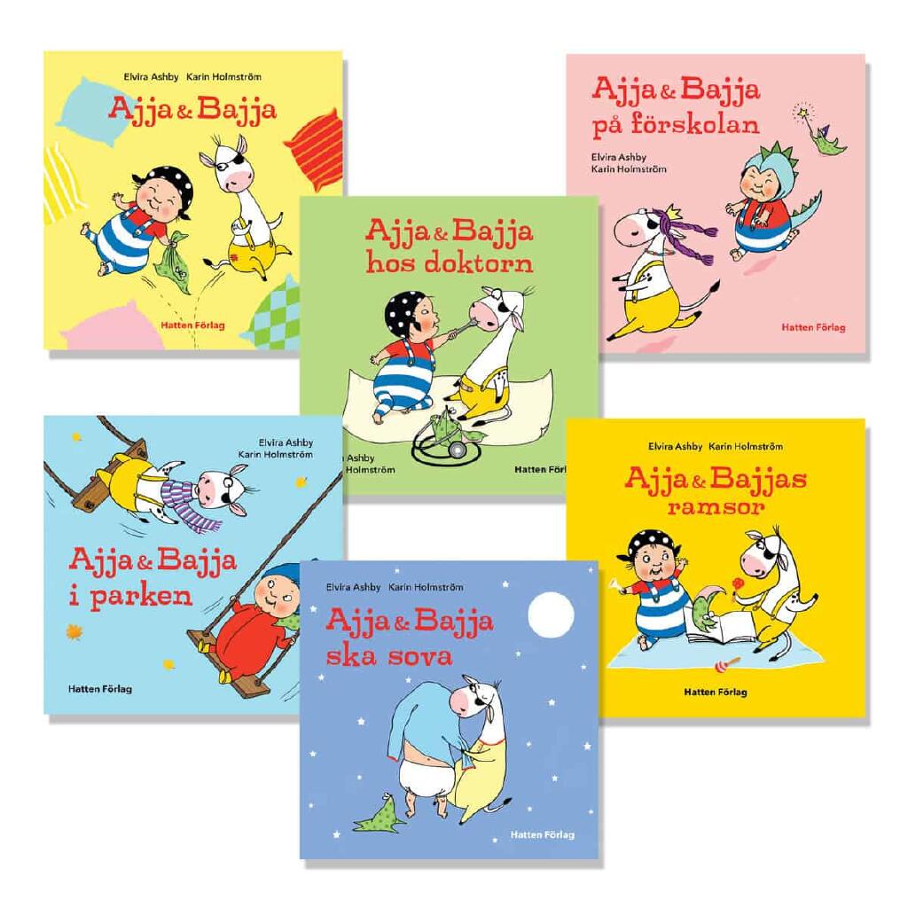 Ajja & Bajja - Spr&aring;kstimulerande bokpaket