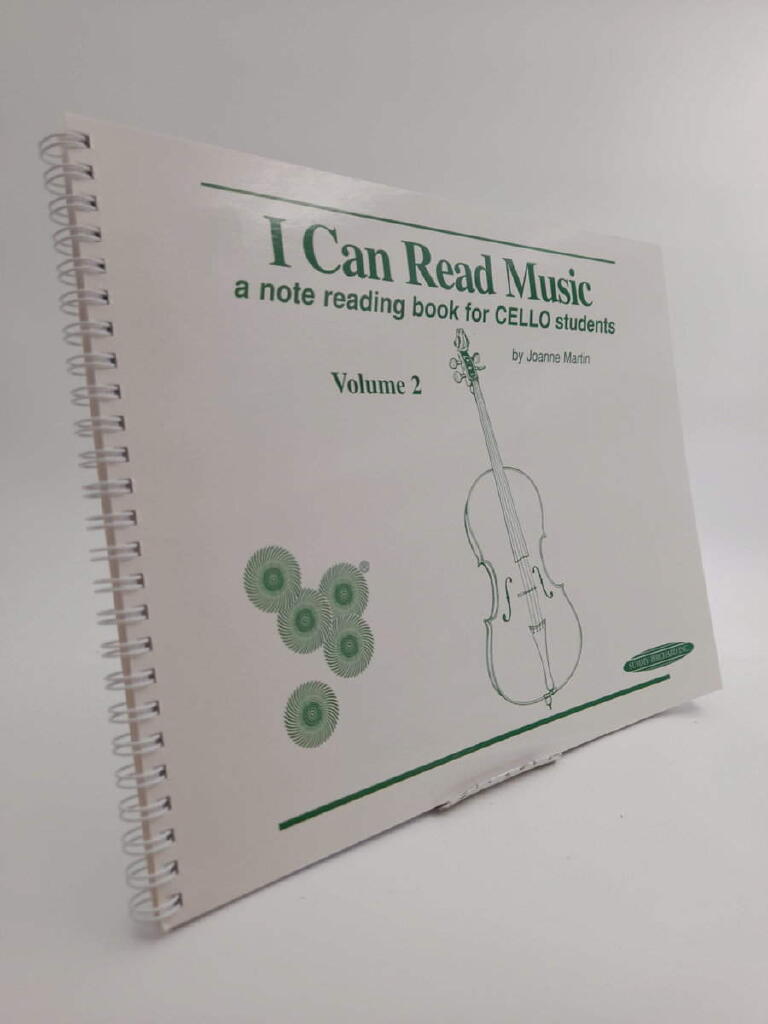 I can read music - a note reading book for cello students
