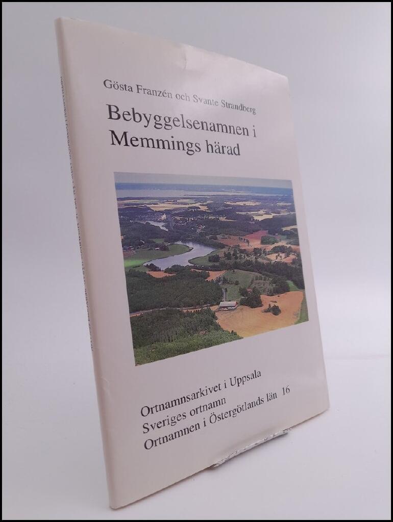 Bebyggelsenamnen i Memmings h&auml;rad