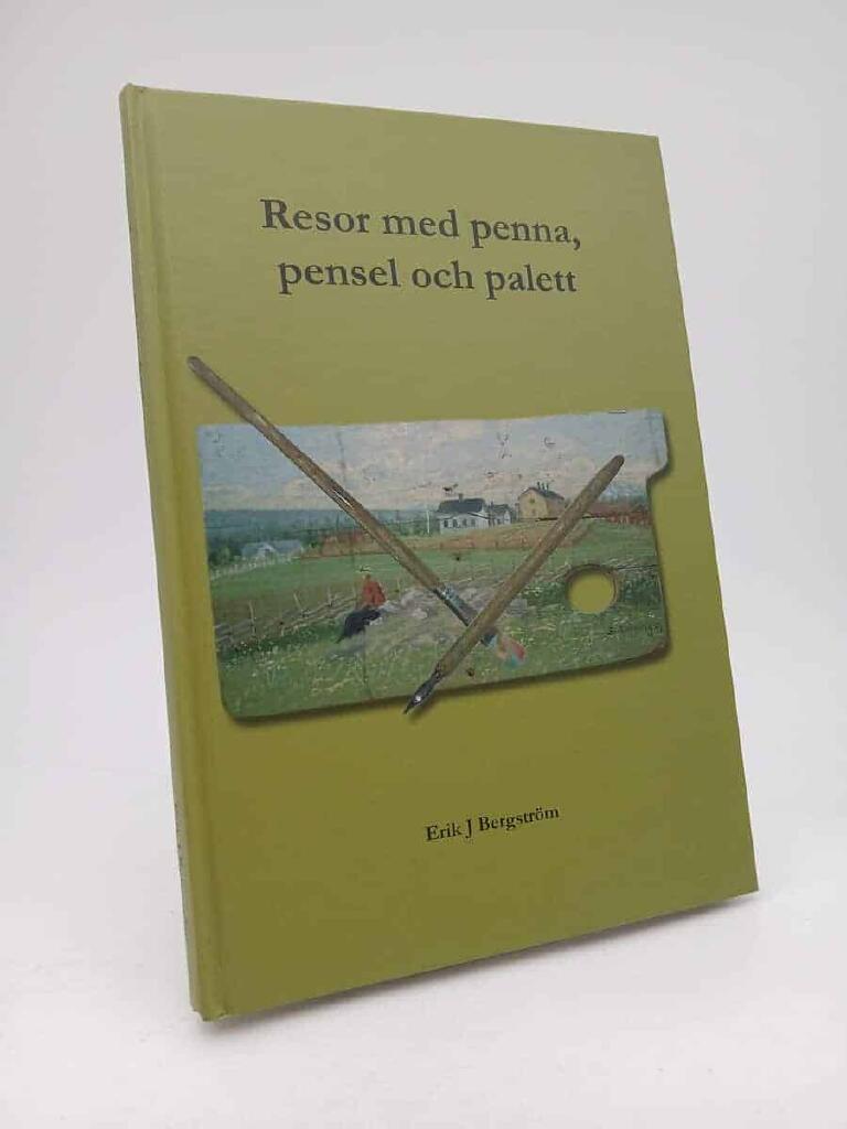 Resor med penna, pensel och palett
