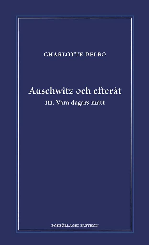 Auschwitz och efteråt