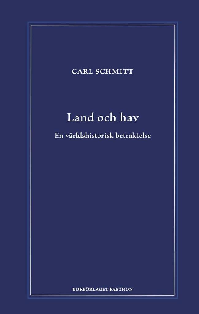 Land och hav - en världshistorisk betraktelse