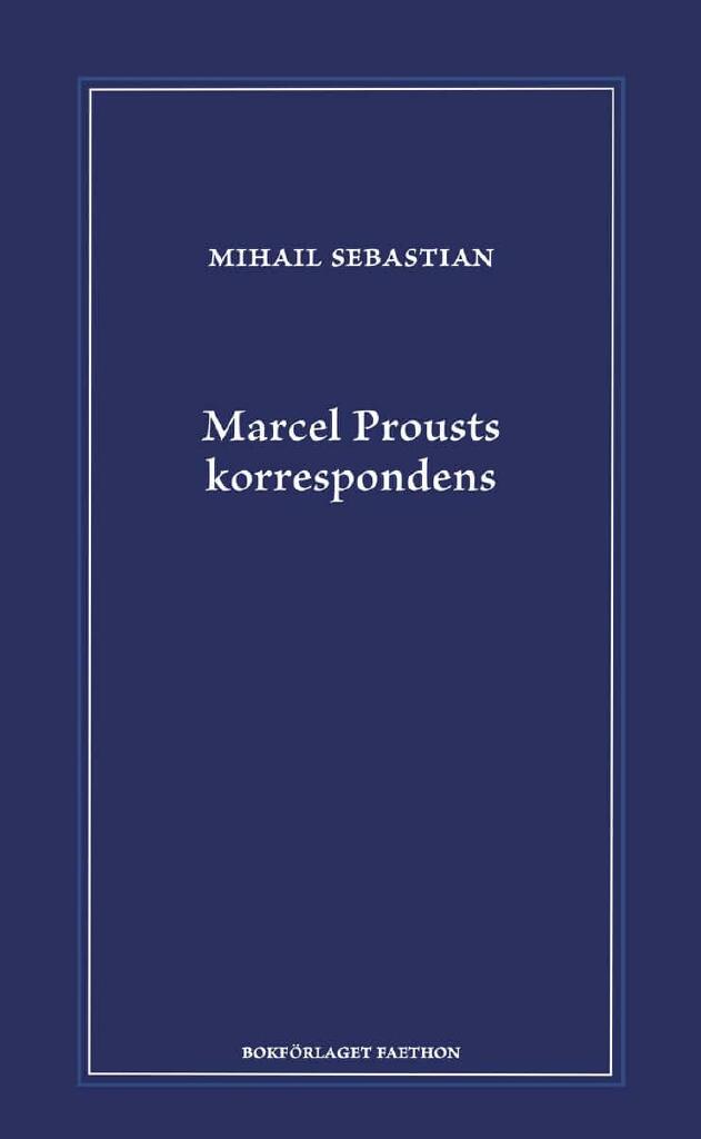 Marcel Prousts korrespondens