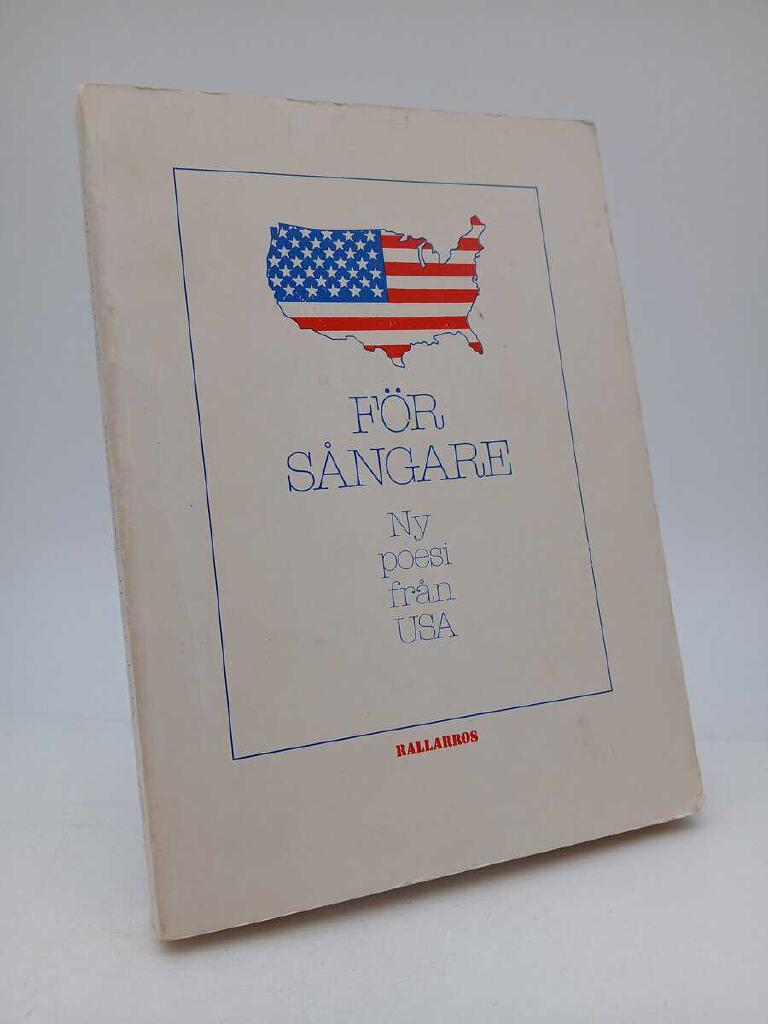 Försångare : ny poesi från USA : en antologi