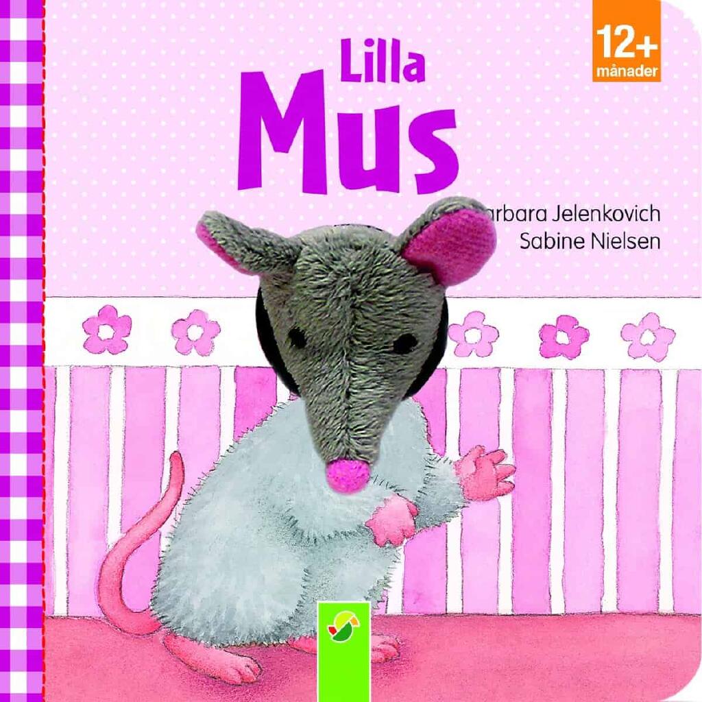 Lilla Mus - bok med fingerdocka