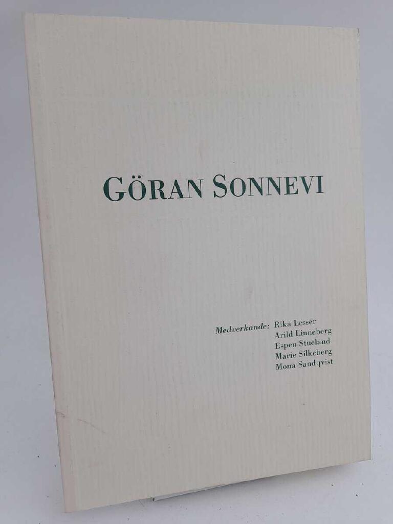 G&ouml;ran Sonnevi